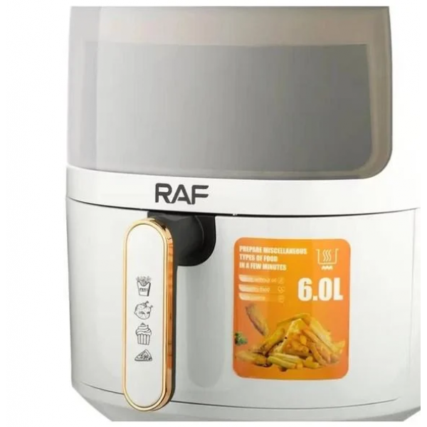 Безмасляная фритюрница аэрогриль на 6 л RAF R.5330W 