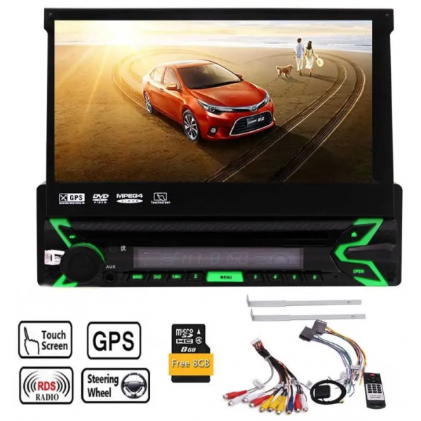 Автомобильный МР3 плеер PerVoi CTC-701А 7-дюймовый Аndroid 4+64G, Автомагнитола