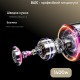 Фен профессиональный VGR V-441, 4 режима, насадка-концентратор, 1400 Вт