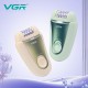 Эпилятор VGR GREEN 2 в 1 V-758, 2 насадки 