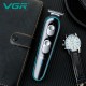 Триммер VGR V-055 с регулятором высоты, 4 насадки 