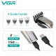 Набор для стрижки VGR 11 в 1 V-107, 10 насадок, LED display 