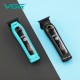 Триммер VGR V-299 BLACK, 4 насадки, 9000RPM, 2000 mAh, 5 уровней скорости, LED display 