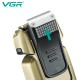 Электробритва VGR V-337 шейвер, двойное лезвие, 2 насадки, триммер, LED display 