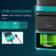 Электробритва VGR V-307 GREEN шейвер, двойное лезвие,  2000mAh, 9000 RPM 