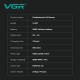 Электробритва VGR V-307 GREEN шейвер, двойное лезвие,  2000mAh, 9000 RPM 