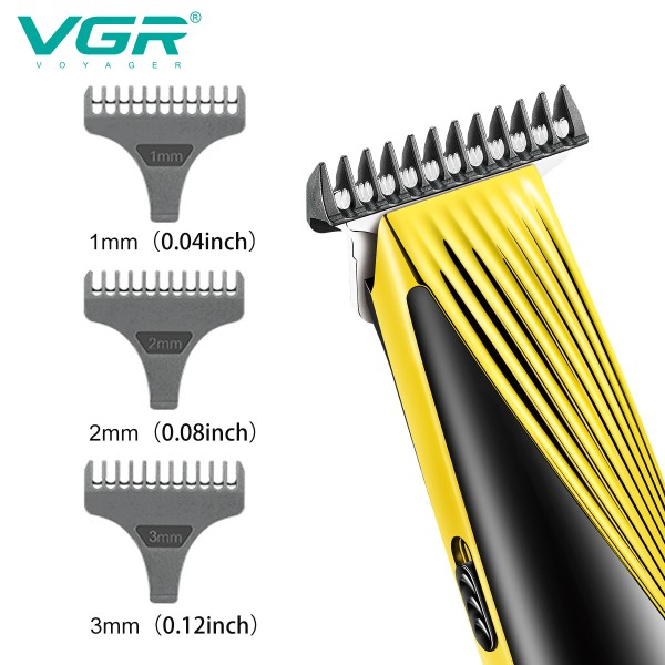 Тример VGR V-959, 3 насадки, LED display