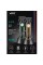 Аккумуляторная машинка для стрижки (clipper) VGR V-010 GREEN, 6 насадок, 7500 RPM, 2600 mAh, LED display 