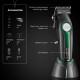Аккумуляторная машинка для стрижки (clipper) VGR V-010 GREEN, 6 насадок, 7500 RPM, 2600 mAh, LED display 