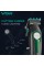 Аккумуляторная машинка для стрижки (clipper) VGR V-010 GREEN, 6 насадок, 7500 RPM, 2600 mAh, LED display 