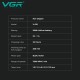 Аккумуляторная машинка для стрижки (clipper) VGR V-010 GREEN, 6 насадок, 7500 RPM, 2600 mAh, LED display 