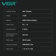 Триммер VGR V-254 GREEN, 4 насадки, 7000 RPM, 2000 mAh, LED display 