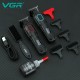 Триммер VGR V-254 GREEN, 4 насадки, 7000 RPM, 2000 mAh, LED display 
