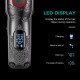 Триммер VGR V-254 GREEN, 4 насадки, 7000 RPM, 2000 mAh, LED display 