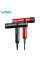 Фен професійний VGR V-401 RED, 40 рівнів обдування 7000 - 11000 RPM, 40 рівнів температури 60°C - 100°C, 3 насадки