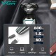 Электробритва VGR V-323 BLACK, роторная, IPX6, LED display 