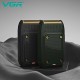 Электробритва VGR V-353 шейвер GREEN, выдвижной триммер 