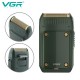 Электробритва VGR V-353 шейвер GREEN, выдвижной триммер 