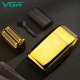 Электробритва VGR V-399 шейвер GOLD, влагостойкая, дополнительная насадка, LED Display, металлическая 
