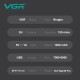 Электробритва VGR V-308 GREEN шейвер, двойное лезвие, 9000 RPM, LED Display 