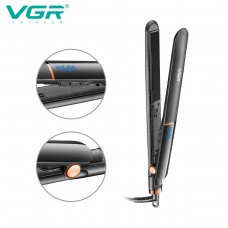 Плойка VGR V-515 BLACK, температура від 100 ° C до 210 ° C, керамічне покриття, LED display, 50 Вт