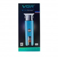 Тример VGR V-943 BLUE, 3 насадки, LED Display