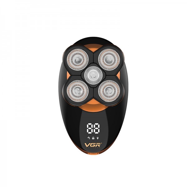 Электробритва VGR 5 в 1 V-316, 9 насадок, IPX5, LED display 