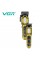 Комплект VGR 2 в 1 V-600&900 GOLD, акумуляторна машинка для стрижки (clipper) і тример, 10 насадок, LED display, 7000 RPM