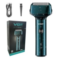 Электробритва VGR V-370 шейвер, двойное лезвие + триммер, IPX5 