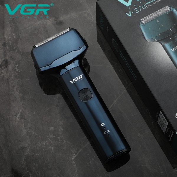 Електробритва VGR V-370 шейвер, подвійне лезо + тример, IPX5