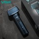 Электробритва VGR V-370 шейвер, двойное лезвие + триммер, IPX5 
