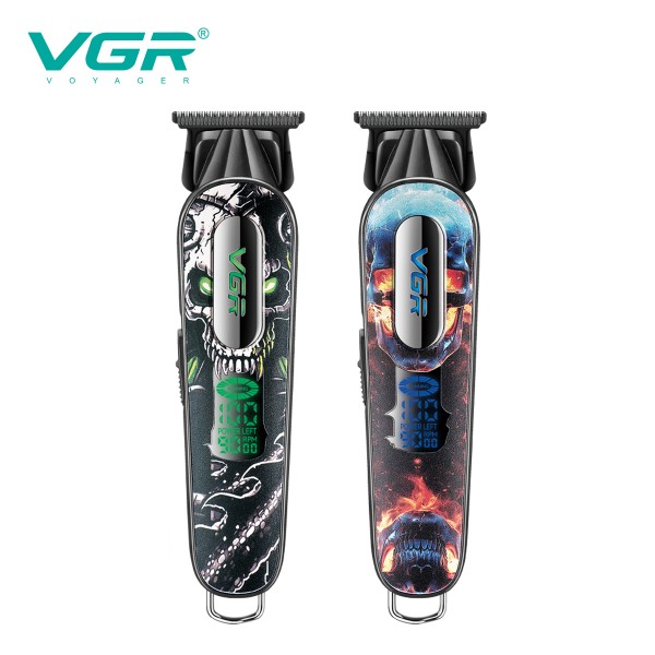Триммер V-260 GREEN, 3 насадки, 2000mAh, 9000 RPM, LED display оптом в Украине
