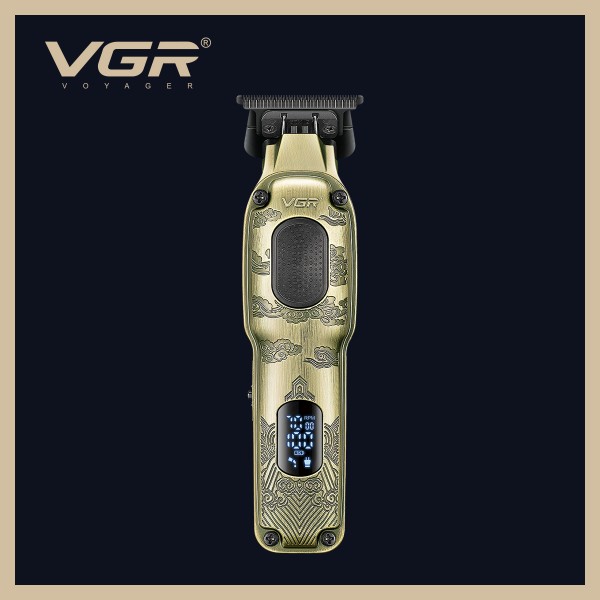 Триммер VGR V-954, 4 насадки, 7000 RPM, LED Display 