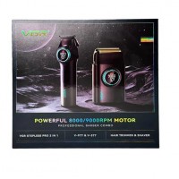 Комплект VGR 2 в 1 V-977&V-377 BLACK, тример та шейвер