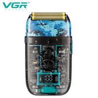 Електробритва VGR V-352 шейвер, подвійне лезо, IPX5, LED Display
