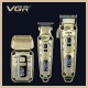 Комплект VGR 3 в 1 V-642 аккумуляторная машинка для стрижки (clipper), триммер и электробритва (шейвер) 