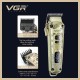 Комплект VGR 3 в 1 V-642 аккумуляторная машинка для стрижки (clipper), триммер и электробритва (шейвер) 