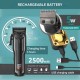 Аккумуляторная машинка для стрижки (clipper) VGR V-138 GOLD, 4 насадки, 7000 RPM, 2500 mAh, LED display