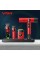 Комплект VGR STEPLERSS RPO 4 IN 1 RED, машинка для стрижки (Clipper), триммер, электробритва, фен 