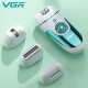 Эпилятор VGR 4 в 1 V-700, 4 насадки, 2 режима работы 