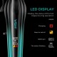 Аккумуляторная машинка для стрижки (clipper) VGR V-273 GREEN, 6 насадок, 8000 RPM, 3000 mAh, LED display 