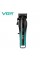 Аккумуляторная машинка для стрижки (clipper) VGR V-273 GREEN, 6 насадок, 8000 RPM, 3000 mAh, LED display 