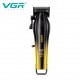 Аккумуляторная машинка для стрижки (clipper) VGR V-273 GOLD, 6 насадок, 8000 RPM, 3000 mAh, LED display 