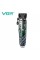 Аккумуляторная машинка для стрижки (clipper) VGR V-279 GREEN, 6 насадок, 9000 RPM, 2500 mAh, LED display