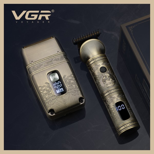 Комплект VGR 2 в 1 V-649 триммер и шейвер 