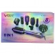 Фен-стайлер VGR 8 в 1 V-488 PURPLE, 8 насадок, 4 режима 
