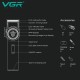 Комплект VGR 2 в 1 V-001&V-977 RED, аккумуляторная машинка для стрижки (clipper) и триммер 