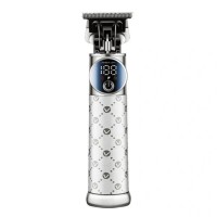 Тример VGR V-942 WHITE, 4 насадки, LED display