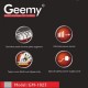 Машинка для стрижки животных GEEMY 8 в 1 GM-1023, 4 насадки, 2 щетки 