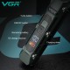 Аккумуляторная машинка для стрижки (clipper) VGR V-696, 4 насадки, LED display 
